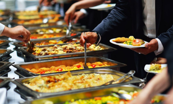 Outside Catering Setup